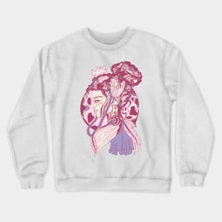 Lavender Bliss Beauty Queen Crewneck Sweatshirt